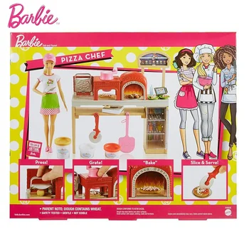 2018 Barbie Pica Maker Žaisti & Lėlės, Kad Girlbrinquedos Mergina Žaislai Boneca Vaikų Žaisti Namus, Virtuvė Vaikams Dovanų FHR09