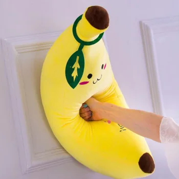 Bananų Pagalvę Pliušiniai Žaislai Vaisių Plushies už Berniuko Pliušinis Lėlės Dovanos Vaikams, Kūdikiams, mažiems Vaikams