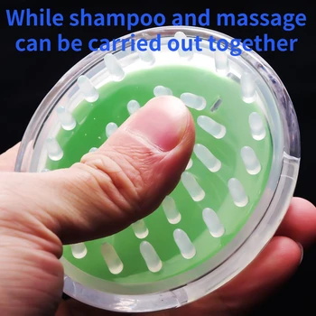Šampūnas šepetys masažinis šepetys masažas švarios galvos odos, plaukų kirpimo šukos kūno dušu šepečiu bath spa lieknėjimo masažas šepečiu