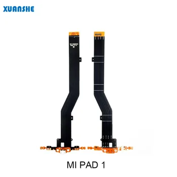 Už Xiaomi Mi Trinkelėmis 1/2 Mipad Mipad1 Mipad2 Micro USB Doko Jungtis Įkrovikliui Įkrovimo lizdas Flex Kabelis Pakeitimo Atsarginės Dalys