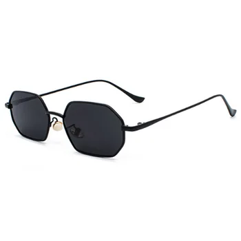 Prekės Dizaino Akiniai nuo saulės Vyrams, Moterims Mažas Rėmo Metalo Saulės akiniai Senovinių Kvadratinių Sunglass UV400 Atspalvių Akių Oculos de sol