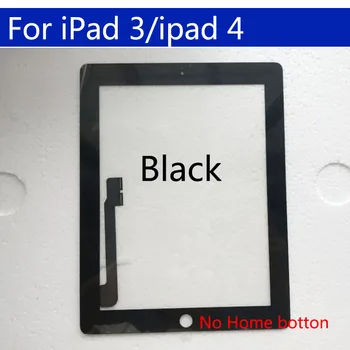Jutiklinis Ekranas iPad 3 4 iPad3 iPad4 A1416 A1430 A1403 A1458 A1459 A1460 Touch Panel LCD Išorinis Ekranas skaitmeninis keitiklis Jutiklis Stiklo