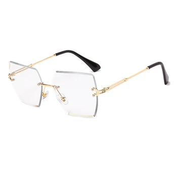 Naujas Aikštėje Taškus Akiniai nuo saulės Moterims, Metalo Saulės akiniai Prabanga Lady Atspalvių UV400 Akiniai Oculos Gafas de sol