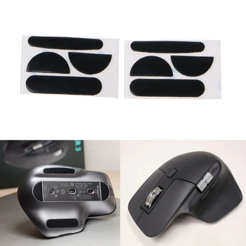 2 Komplektai MX Master 3S Suapvalintas Kreivų Briaunų Pelės Kojų Pelės Skate Pelės kilimėliai Wireless Gaming Mouse Feet Pakeitimo