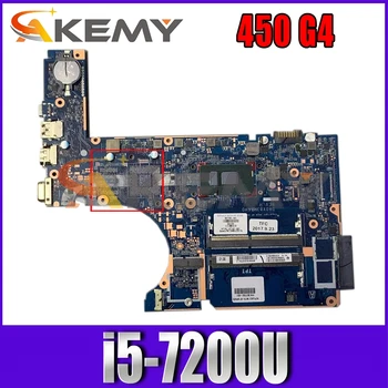 HP Probook 450 G4 i5-7200U Sąsiuvinis Mainboard DA0X83MB6H0 SR2ZU DDR4 Nešiojamas plokštė