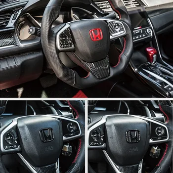 50*40MM ABS Automobilio Vairas Centro Emblema Lipdukas Honda Accord Odyssey CRV Pilotas Civic Miesto Pažvelgti Įkvepia Priedai