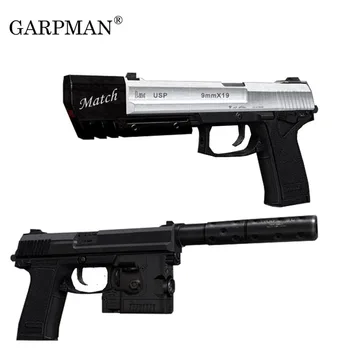1:1 Hitman USP Pistoletas, Popieriniai Ginklą Ginklų rusijos 3D Papermodel 