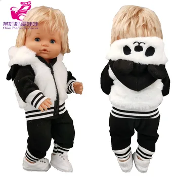 Baby doll, kailiniai paltai 40cm Nenuco Ropa y su Hermanita žaislai, lėlės drabužiai žiemos stora striukė