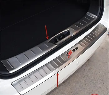 Už Changan CS35 2012-2016 Aukštos kokybės nerūdijančio plieno bagažo skyriaus slenksčio guard anti-scratch apsauga apdaila, automobilių reikmenys