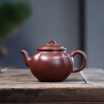 Shu parkas yixing rekomenduojama rankinis senas raudonos molio arbatinukas arbatos milteliai brėžinio kung fu tiktų namų