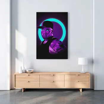 50 Centų Neon pop art Plakatai, Drobė Sienos Meno Apdailos nuotraukas gyvena Vaikas, Vaikų kambario, Namo miegamojo puošimas tapyba