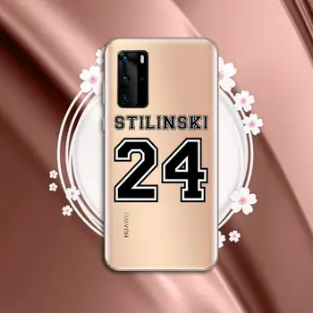 Teen Wolf Stilinski 24 Telefoną Atveju Skaidrios Huawei P20 30 P40 garbę 8 10i P smart 2019 Samsung A71 A21S S10 20 plus