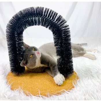 Nešiojamų Katės Masažo Arch Teptuku Rinkinys Atsparus Įbrėžimams, Savarankiškai Viliojimo Pašalinti Plaukų Naminių Kačių Žaislai Antipruritic Įrankiai