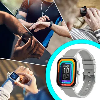 H20 Belaidžio Smartwatch Sporto Fitneso Skambinkite Apyrankę Širdies Ritmo Jutiklinių Aikštėje Apyrankė Laikrodis Vyrams, Moterims