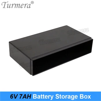 Turmera 6 V 7AH Tuščios Baterijos Laikymo Dėžutė Lifepo4 Baterijos Naudojimo Vaikams Elektra varomų Automobilių ir Motociklų Elektronikos Avarinės Šviesos