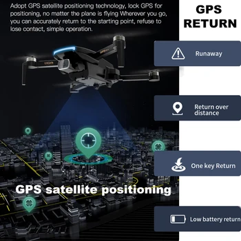 Naujas SG108 5G GPS Drone su HD 