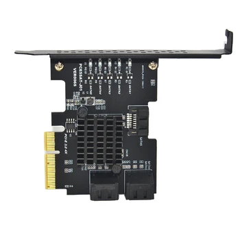 Pridėti Kortos PCI Express/PCI-E/PCIE/PCI-E SATA 3 PCIE SATA Card SATA Valdiklio SATA3 6Gbps 5-Uostai SATA 3.0 PCI-E X4 GEN3 Korteles