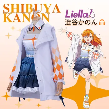 Anime Lovelive SuperStar!! Nauja Komanda Liella SJ Shibuya Kanon Arashi Chisato Cosplay Kostiumas Helovinas Moterims, Nemokamas Pristatymas 2021New