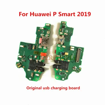 10x USB Doko Jungtis Įkrovimo lizdas Flex Kabelis Huawei P Smart 2019 Įkroviklio Kištuką Valdybos Modulis