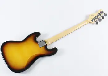 Nemokamas pristatymas visiškai naujas 4 stygos elektrine gitara, elektrinė bosinė gitara su raudonmedžio fingerboard sandėlyje !