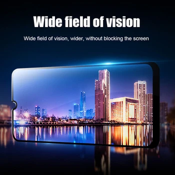 Visiškai padengti grūdinto stiklo Samsung Galaxy A91 A71 A51 A41 A21 A31 A11 A01 A80 A50 A60 apsauginė plėvelė telefono screen protector