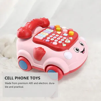 1Pc Vaikų Telefono Automobilių Kūdikių Švietimo Anksti Švietimo