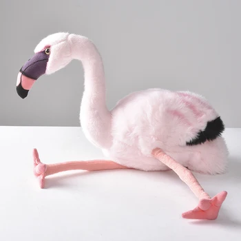 1 vnt 37cm Pliušinis Flamingo Žaislai Įdaryti Paukščių Minkštos Lėlės Pink Flamingo Vaikams, Žaislai Vestuvių Dovana Vaikams Aukštos Kokybės Dropshipping