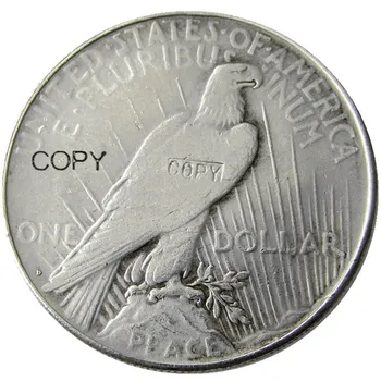 JAV Monetų 1964-D Taikos Doleris kopijuoti Monetas, Sidabro Padengtą