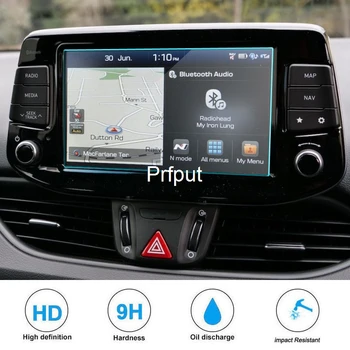 8 colių Hyundai i30 Fastback N 2018 2019 2020 Automobilių GPS navigacijos Apsauginė plėvelė Grūdintas stiklas Screen protector Anti-scratch