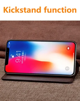 Prabangių Verslo natūralios Odos Ultra Plonas Telefono Dangtelis Xiaomi Poco M3/Xiaomi Poco M2 Telefoną Atveju Xiaomi Poco X3 NFC Atveju
