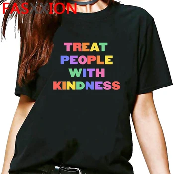 Harry Styles Gydyti Žmones su Kidness marškinėliai t-shirt moterims, pora baltos spalvos marškinėliai pora drabužių streetwear t-shirt tumblr