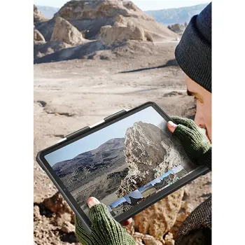 SUPCASE iPad Pro 12.9 Atveju (2021 M. Laida) UB viso Kūno Tvirtas Guminis Dangtelis su integruotu 