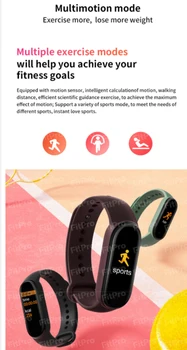 Smart Juosta Oras Ekranas Kraujo Spaudimas, Širdies Ritmo Monitorius Fitness Tracker Išmaniųjų Laikrodžių Apyrankės Vandeniui Vyrams, Moterims, Vaikams