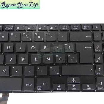 Čekijos Belgija klaviatūros ASUS X507 X507MA X507L X507U Y5000 nešiojamojo KOMPIUTERIO klaviatūros juoda Naujas ES Euro 0KNB0 5100BE00 5100CS00