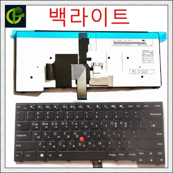 Korėjos Apšvietimu Nauja Klaviatūra lenovo ThinkPad L440 L450 L460 L470 T431S T440 T440P T440S T450 T450S e440 e431S T460 KR KOR