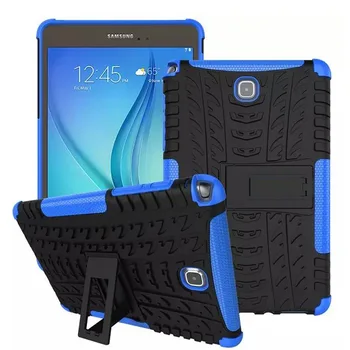 Hibridinis Šarvai Atramą Sunku TPU+PC Back Case For Samsung Galaxy Tab 8.0 SM-T350 T355 P350 P355 8.0 colių Tablet Atveju + Filmas