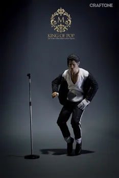 CRAFTONE 1/6 Superžvaigždė Pav Michael Jacksons Billie Jean Veiksmų Modelis, Pilnas Komplektas 012