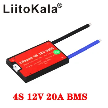 LiitoKala 12V 24V 36V 48V PCM/PCB/BMS) už 3.2 V LiFePO4 LiNCM baterijos 18650 32700 26700 Baterija