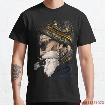 Master roshi Vyrų t-shirt Laisvi Vyrai/Moterys Marškinėliai vyriški medvilnės t shirts Streetwear Vyrų mados marškinėliai