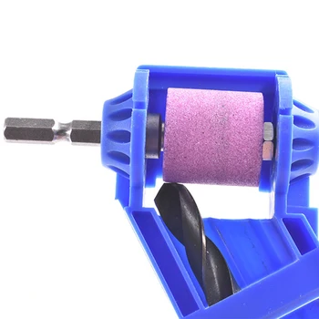 Korundo Šlifavimo Ratas Bitų Įrankis Nešiojamasis Grąžtas Drožtukas Twist Drill Bit Galandimo mašina 2-12.5 mm, Mėlyna arba Oranžinė