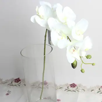 Dirbtinių Drugelių Orchidėja, Gėlių 1 Gabalas Vestuvių Namų Dekoro Netikrą Audinys Gėlių Dirbtinių Gėlių Puokščių Dekoravimui