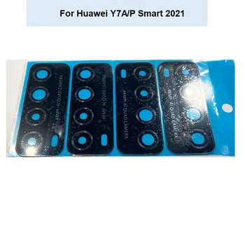 2/VNT Nauja Huawei Y7A 2021 Atgal Galinio vaizdo Kameros Objektyvas Su Stiklo Lipduko Klijai Klijai Huawei P Smart 2021 PAA-LX2 LX3