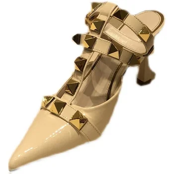 Prabangūs, Patogūs Šalies Ponios Zapatillas Želė Moterims, batai Atidaryti Kojų Moterų Batai Aukštakulniai Sandalai A307