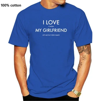 Vyrai Man Patinka Mano Draugei, Vaizdo Žaidimai Valentino Diena T-Shirt Naujas 