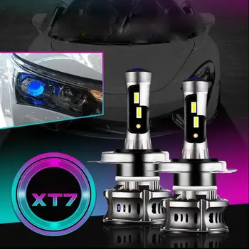 Automobilio LED Žibintų XT7 Didelio Dydžio LED Lempos Demonas Akis Veikia Lempos Modifikavimas, H4, H7, H11/H8 9005 9006 9012