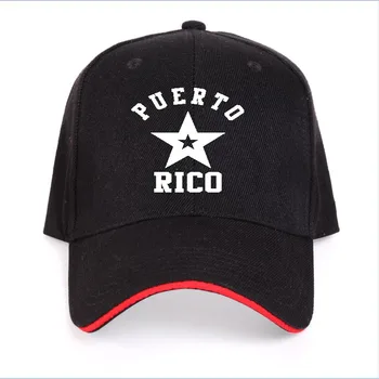 PUERTO RIKO vyrų jaunimo nemokamai užsakymą pavadinimas numeris pri unisex skrybėlę tautos vėliava pr riko ispanijos šalies kolegija berniukas beisbolo kepuraitę