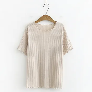 Naujas korėjos stiliaus vasaros plius dydis viršūnes moterų didelės trumpas rankovės prarasti atsitiktinis medvilnės baltas juodas china T-shirt 4XL 5XL 6XL