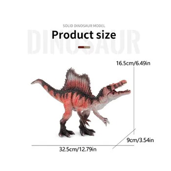 Berniukas Dovanų Dinozaurų Modelis Alžyras Spinosaurus Dinozaurų Gyvūnų Pasaulį Vaikas Modelio Žaislą Dovanų Žaislus, Gyvūnų Figūrėlės Žaislas Gyvūnų Modelis