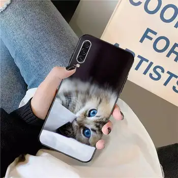 Mielas gyvūnas katė Anti-rudenį prabanga Telefono dėklas Samsung galaxy S 9 10 20 10 21 30 31 40 50 51 71 s 20 pastaba j 4 2018 plius