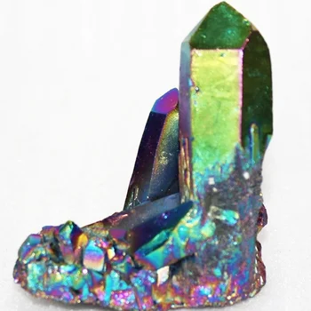 Natural Quartz Crystal Titanium Cluster Mineral Specimen Healing Stone